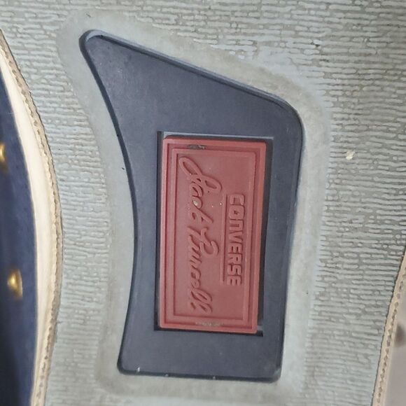 Converse Jack Purcell Classic Canvas Sneaker Blue Women's Size 7 - Picture 12 of 12